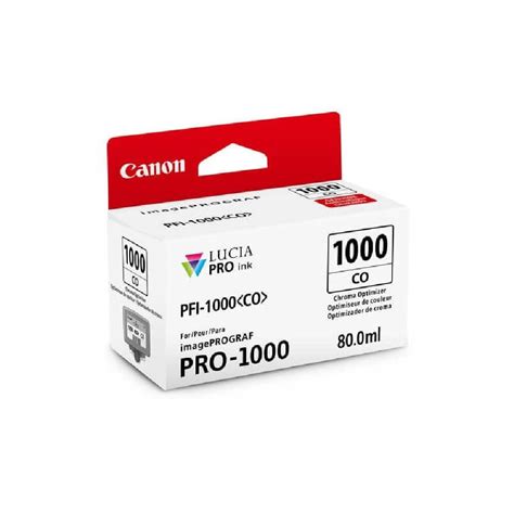 Cartucho De Tinta Canon Pfi Co Chroma Optimizer Impressora