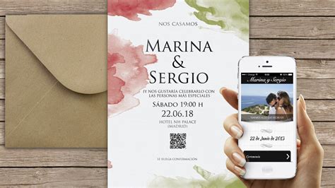 Invitaciones De Boda Online WhatsApp Impresas App Tubodamovil