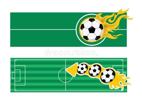 Soccer Football Banner Stock Vector Illustration Of Background 33521793