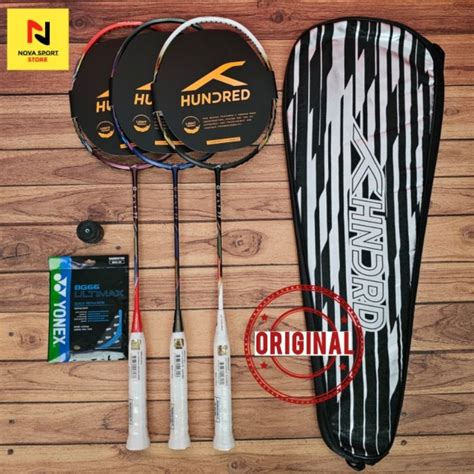 Jual RAKET BADMINTON HUBDRED CULT 77 Shopee Indonesia