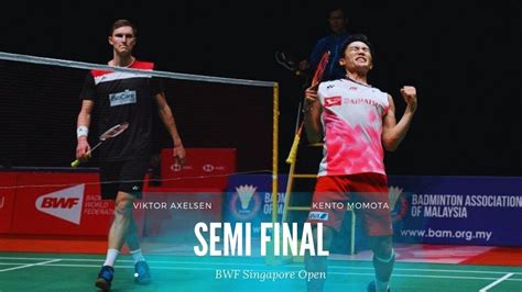 Kento Momota Came Back To Win Against Viktor Axelsen By Points