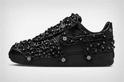 Nike Launched A Bejeweled Pair Of Womens Air Force 1 Sneakers Studded