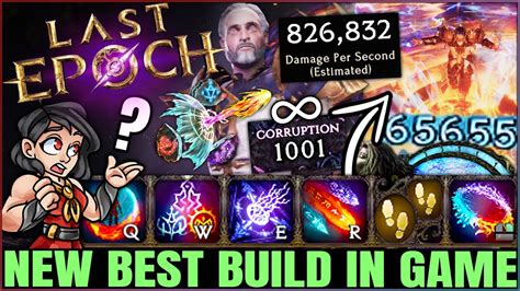 Last Epoch New Best MOST POWERFUL UNKILLABLE Runemaster Mage Build