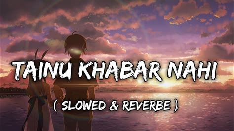 Tainu Khabar Nahi Slowed Reverbe Song Lofi Slowedreverb Newsong