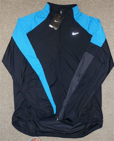 Nike Sz L Mens Windfly Ul Running Jacket New 135 519799 011 Black