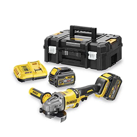 DEWALT Meuleuse Sans Fil 125 Mm 54V XR Li Ion FLEXVOLT OFFERT 10