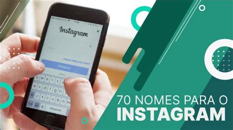 Ideias De Nomes Criativos Para Instagram Explore O Universo De