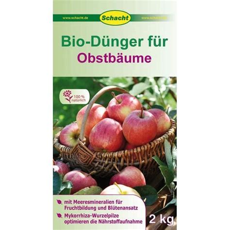 Engrais Bio Pour Arbres Fruitiers 2 Kg 100 Organique Schacht