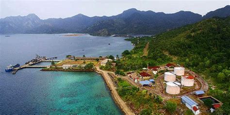 Bunguran Island in Natuna Regency, Riau Islands Province - Indonesia