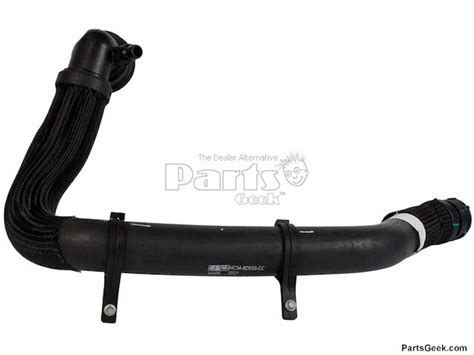 17 2017 Ford F250 Super Duty Radiator Hose Cooling System Contitech Dayco Dorman Gates