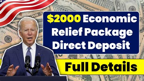 2000 Economic Relief Package Direct Deposit 2024 Check Eligbiility And Payment Dates