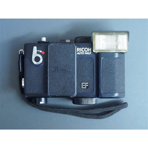 レア物 名機 ハーフカメラ リコー RICOH リコーオートハーフ RICOH EF AUTO HALF フラッシュ レンズ F 25mm 1