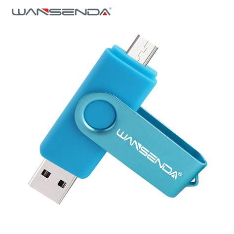 Wansenda Otg Pen Drive 4gb 8gb 16gb 32gb 64gb Usb Flash Drive For Android Smart Phone Tablet