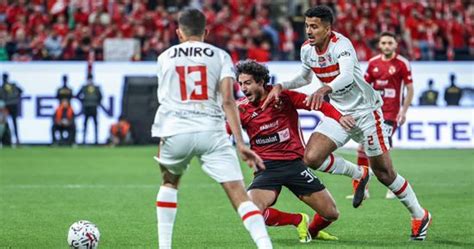 The Date Of The Al Ahly And Zamalek Match In The Premier League And The