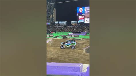 Grave Digger Nitro Tyler Menninga Winning Best Trick Run Monster Jam Superstar Challenge