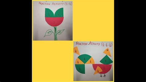 Fraction | Art Integrated Activity | Fraction Activity - YouTube