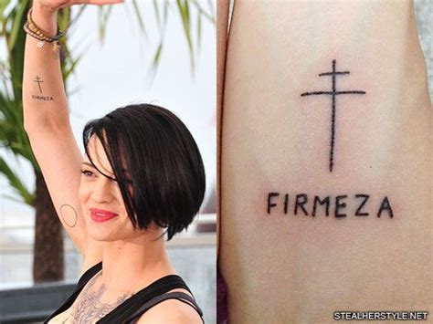 Asia Argentos 21 Tattoos And Meanings Steal Her Style Asia Argento