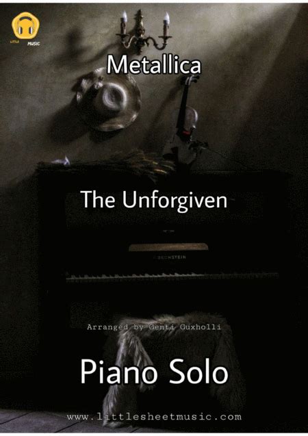 The Unforgiven Arr Genti Guxholli By Metallica Sheet Music For Piano