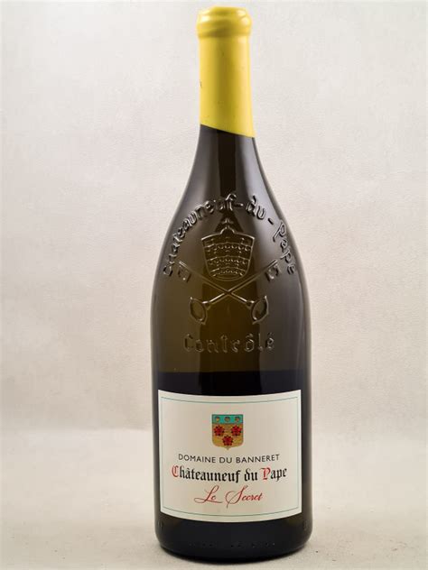 Banneret Ch Teauneuf Du Pape Blanc Le Secret Magnum Prestige