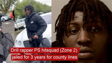 Drill Rapper Ps Hitsquad Zone2 Jailed For 3 Years For County Lines