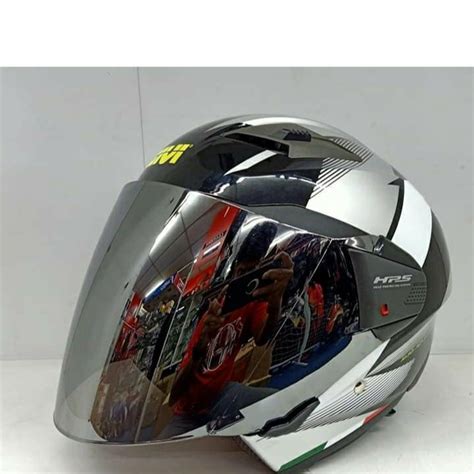 Visor Givi Helmet Scudo M350 M303 Open Face Helmet With Graphic