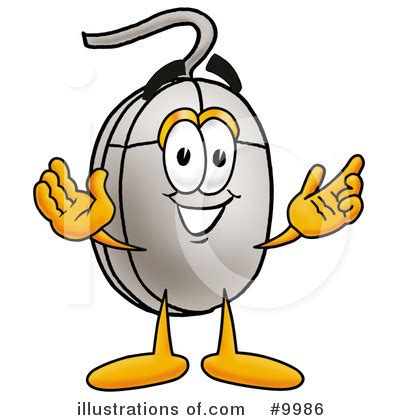 Computer Mouse Clipart #9986 - Illustration by Toons4Biz