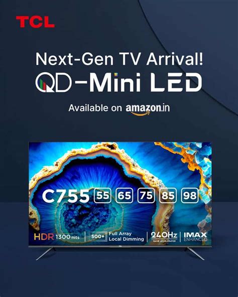 TCL S Next Gen TV The QD Mini LED 4K Has Arrived On Amazon Available