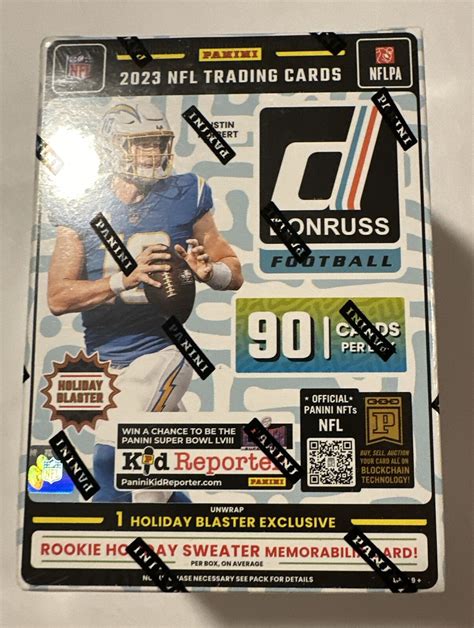 Panini 2023 Donruss Football Holiday Blaster Box NFL Brand New Factory