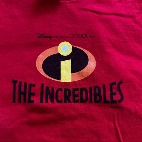 Vintage Disney Pixar The Incredibles Promo Tee Gem