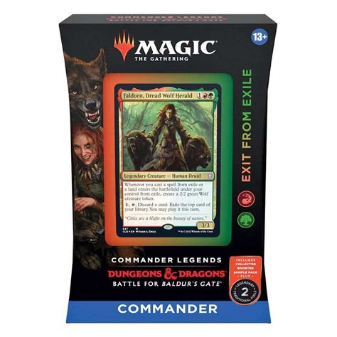 Magic The Gathering Commander Legends Battle For Baldurs Gate Decks