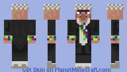 Disco villager Minecraft Skin