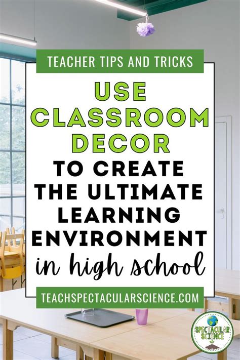 7 classroom decor ideas for your high school classroom – Artofit