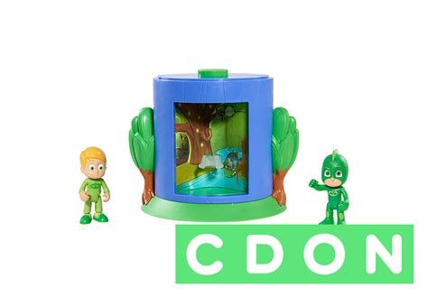 Pj Masks Transforming Figure Set Playset Gekko And Greg Cdon