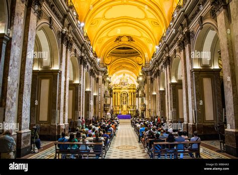 Catedral Metropolitana de Buenos Aires, Buenos Aires Metropolitan Cathedral, Argentina Stock ...