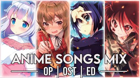 Best Anime Openings Endings Mix Osts Full Songs Youtube