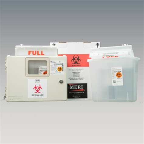 18 Gallon Biohazard Mailback 1530 Meri Inc