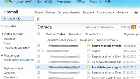 Bandeja De Entrada De Hotmail Cómo Acceder