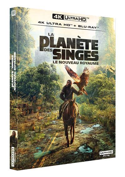 La Planète des singes Le Nouveau Royaume Blu ray 4K Ultra HD Blu