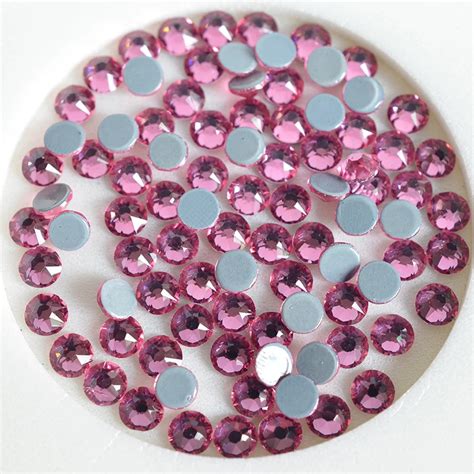 Crystal Hotfix Rhinestones For Clothes Best Shiny Hot Fix Strass Rose Hotfix Crystals Rhinestone