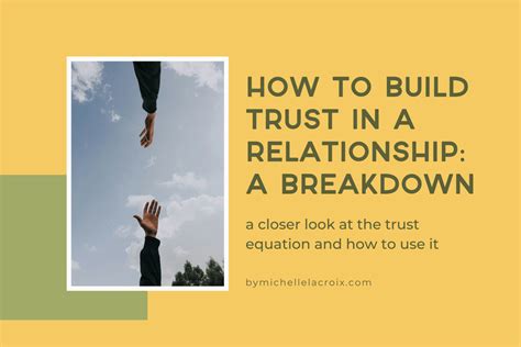build trust  relationships  breakdown