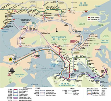 Hongkong Map Map Of Hongkong China