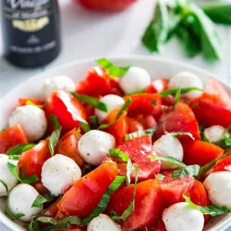 Chopped Caprese Salad Recipe Simply Home Cooked