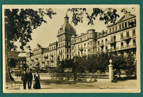 Interlaken Höheweg belebt ca 1910 Kaufen auf Ricardo