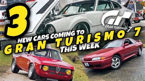 New Cars Coming To Gt This Week Gran Turismo May Update