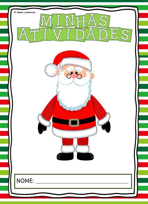 4 Capinhas Para Atividades De Natal