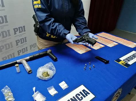 Pdi Incaut Armas Drogas Y Municiones En Caldera Medio Digital El