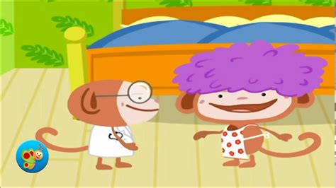 Five Little Monkeys - Baby TV show animated - YouTube