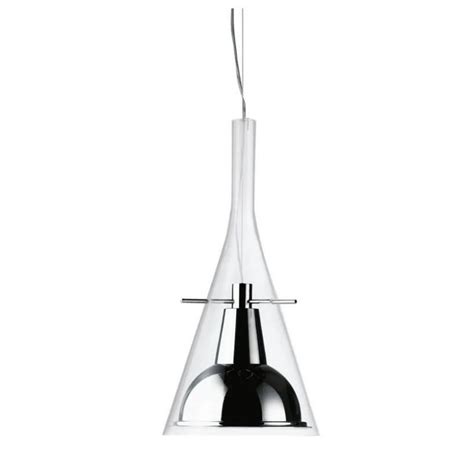 Lampe à suspension Fontana Arte FLUTE XXL diffuseur en verre