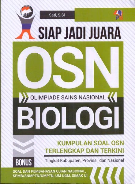 Jual Buku Siap Jadi Juara OSN Olimpiade Sains Nasional Biologi SMA Di