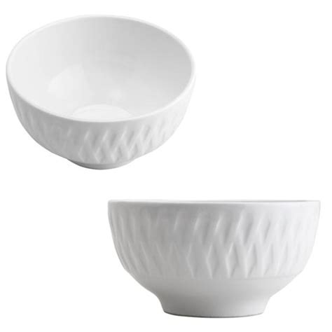 Tigela Cumbuca De Porcelana Bowl Balloon Branco 400ml LYOR Bowl